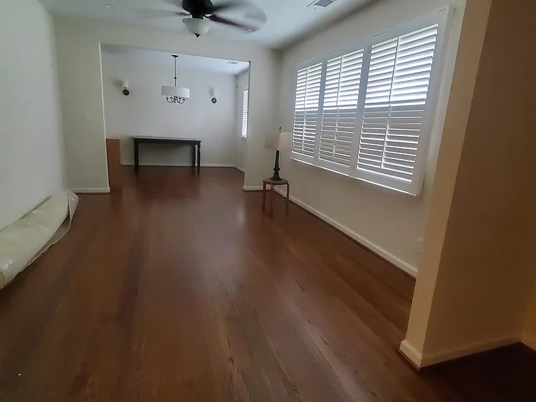 View of Living Room and Dining Room