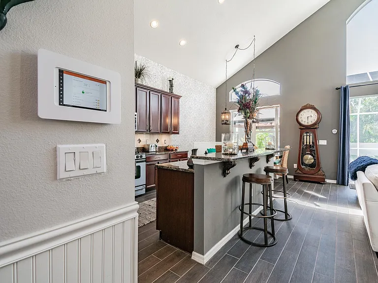 Hall to Kitchen and Smart Home Center