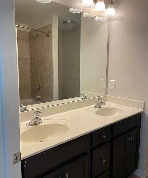 Double sink for master bathroom