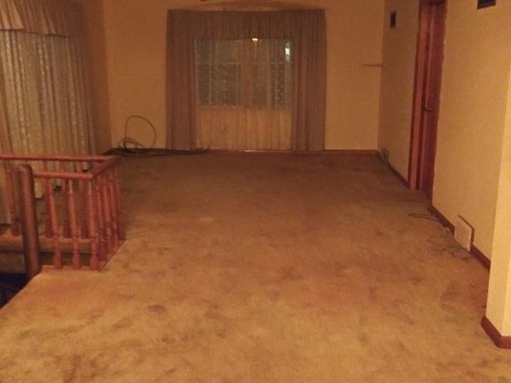 Living room, dinning room