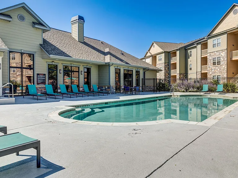 Enjoy community at our charming pool