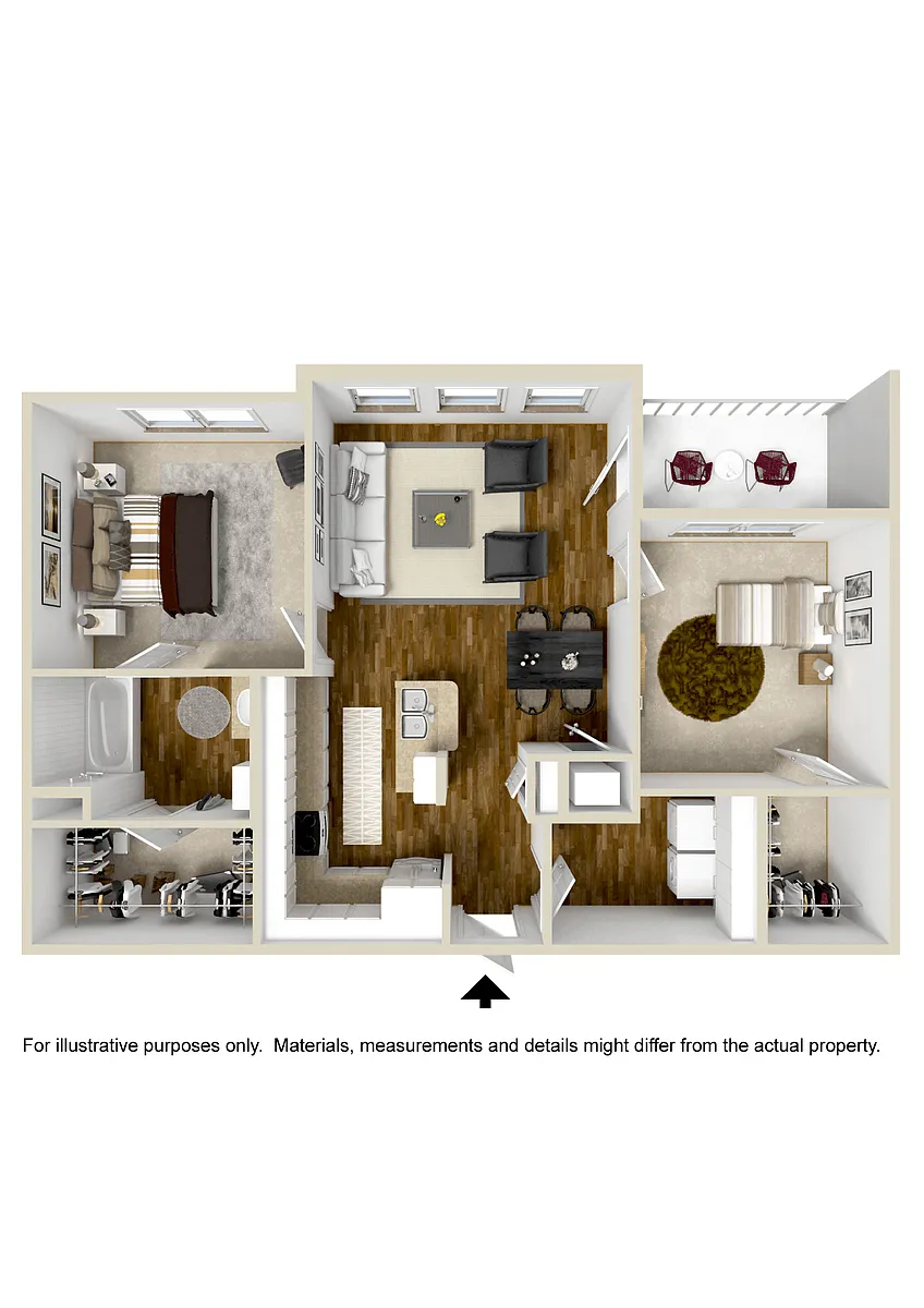 Floor plan The Willow