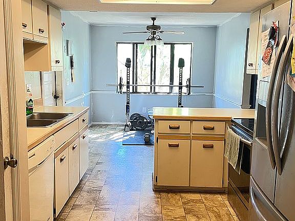 Kitchen and dining room