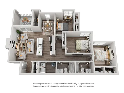 Floor plan The Carmel
