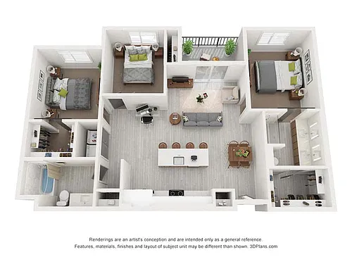 Floor plan 3X2 C1