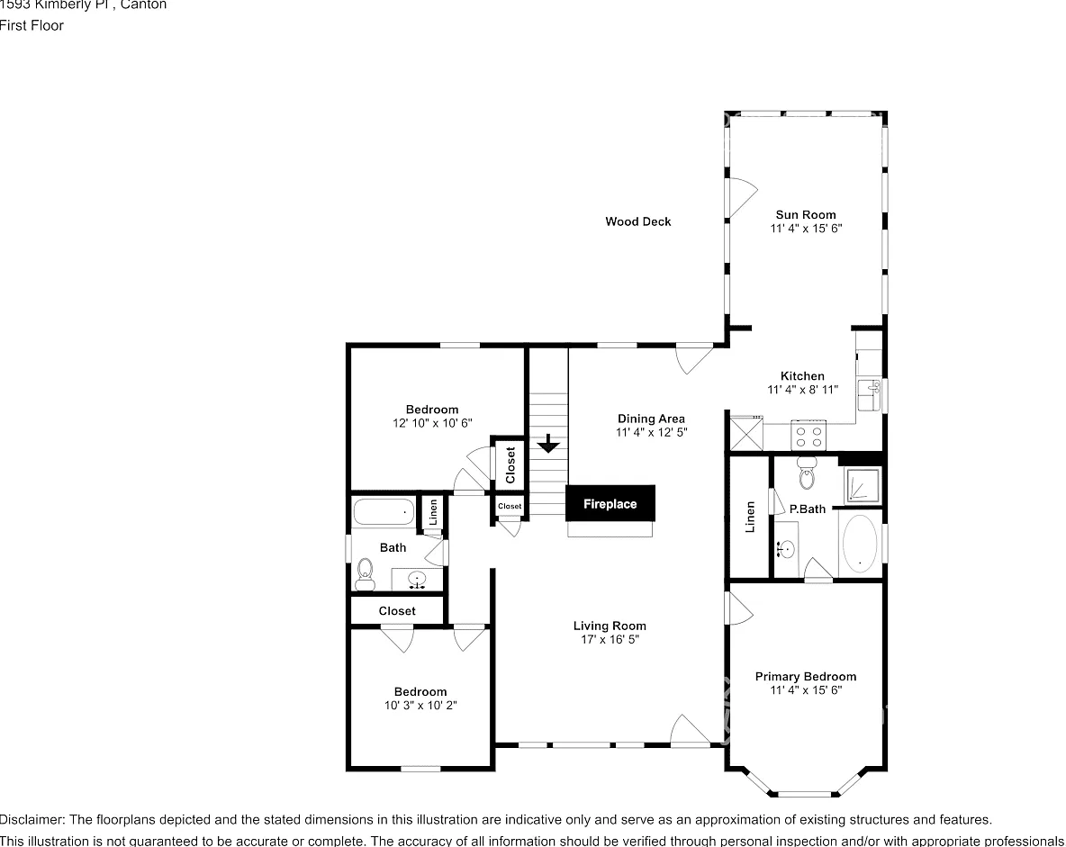 1593 Kimberly Pl Canton, GA 30114 — Photo 3