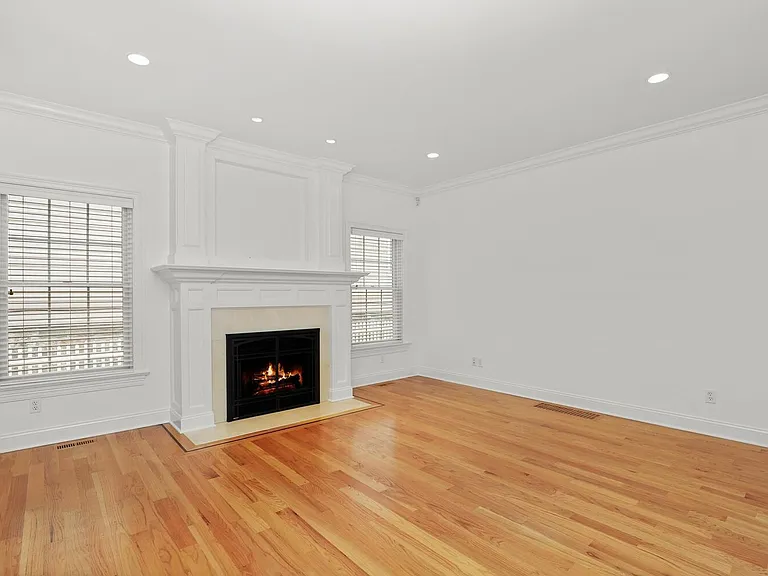 Living Room w/Elegant Fireplace