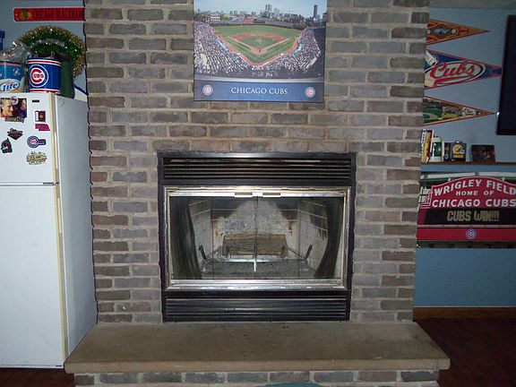 Fireplace in Family Rom