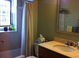 Master bath - left side