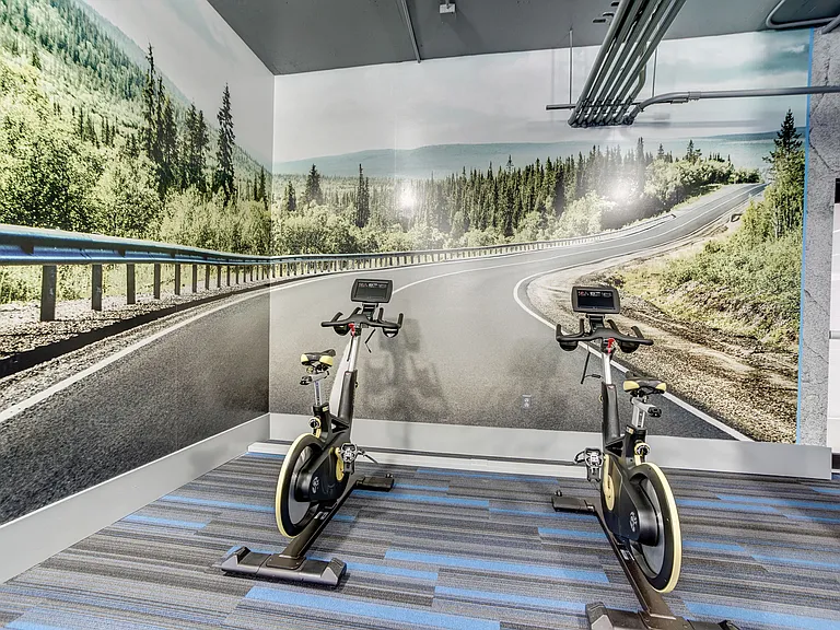 3,800 Square Foot, 24-Hour Fitness Center with Cardio and Free Weights (No Need for a Gym Membership!)
