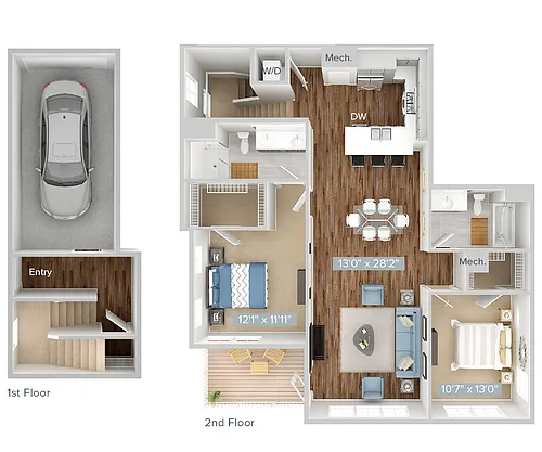 Floor plan B3-1338