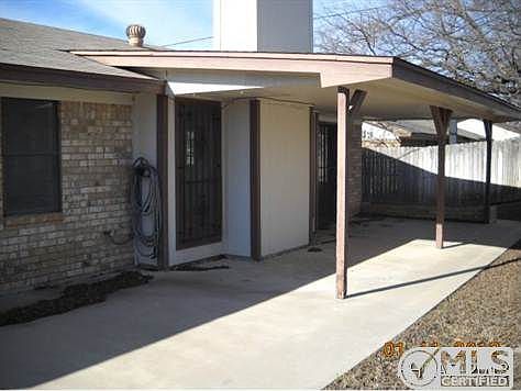 45 ft patio slab