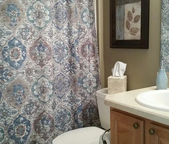 Guest suite bathroom