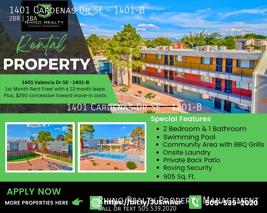 1st image of 1401 Cardenas Dr SE #B