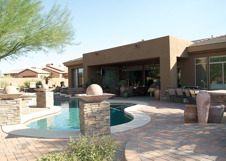 Backyard view