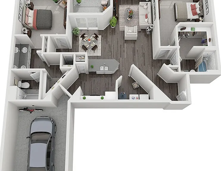 Discover the perfect blend of style and functionality in this modern 2-bedroom apartment. Discover the perfect blend of style and functionality in this modern 2-bedroom apartment.