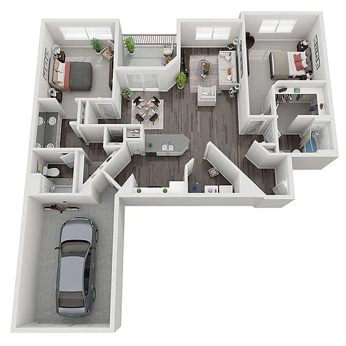 Floor plan B2RR