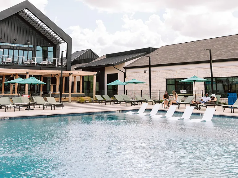 Resort inspired pool