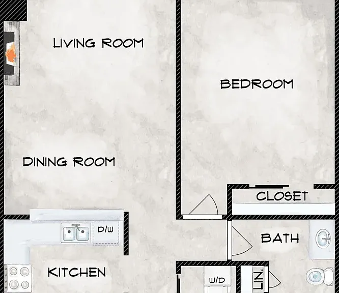 1x1 660 sq ft 1x1 660 sq ft