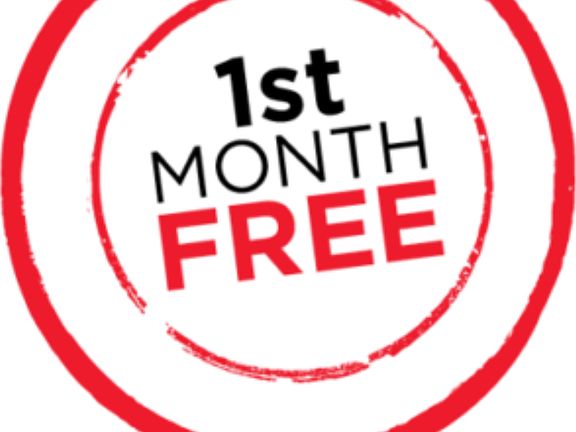 1st Month FREE