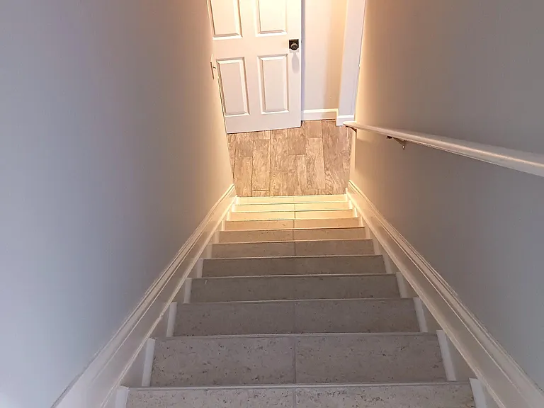 staircase leading to basement