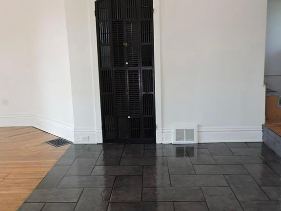 Entryway and coat closet