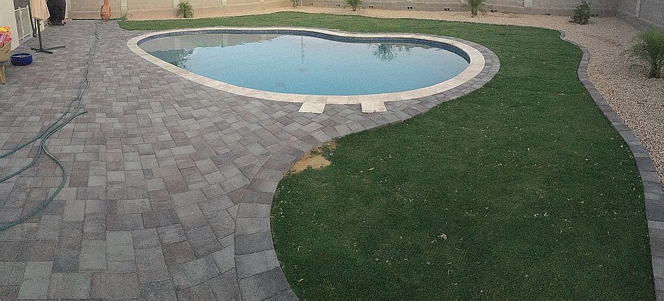 Salt water pool 