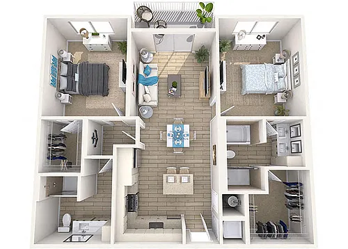 Floor plan Ocean