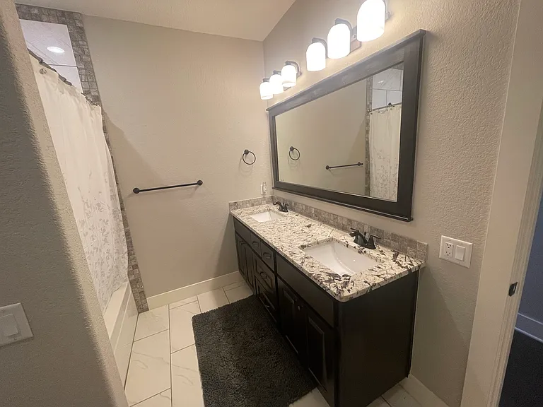 Lower level bathroom