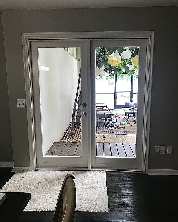 Formal Dining Yard view