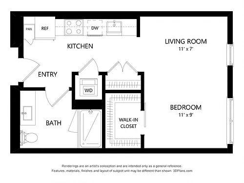 Floor plan CITY S1