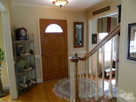 Entry with Hardwood Floors