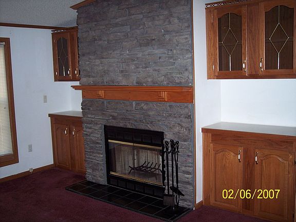 Den Fireplace