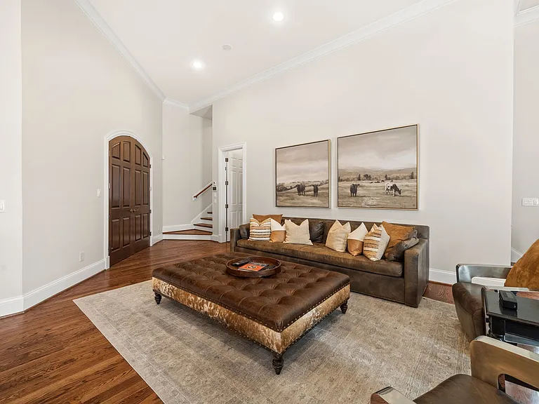 Man Cave plus Doors to Theatre or to Great Room Up Three Stairs