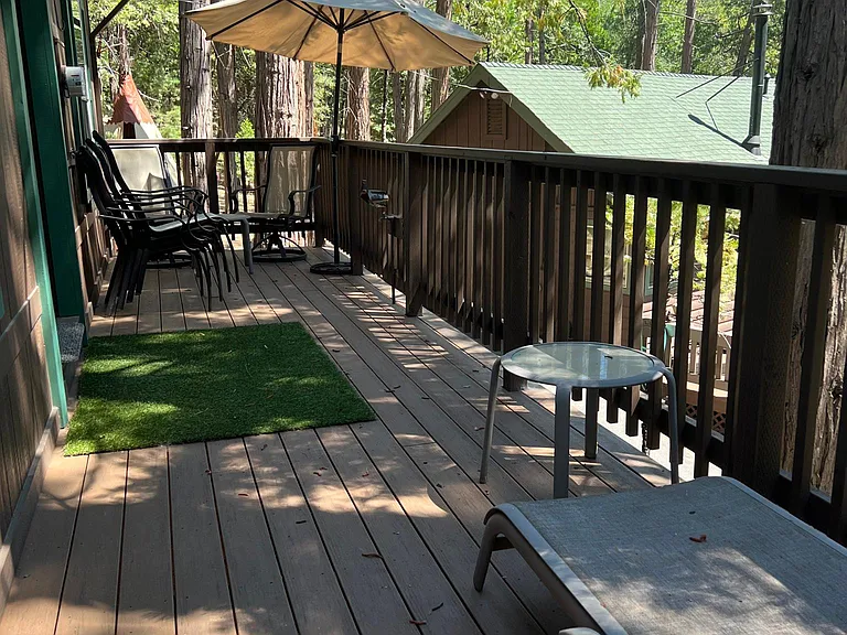 Front deck
