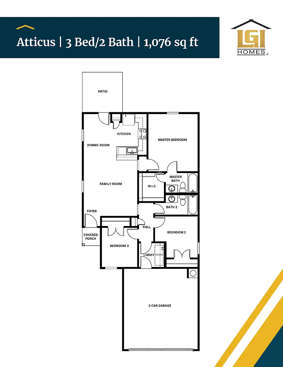 Floor plan Atticus