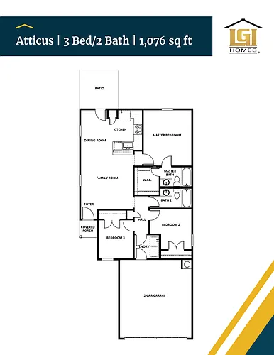 Floor plan Atticus