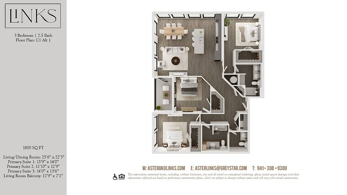 Floor plan Links C1