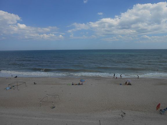 You can't get any closer to the beach than this! Stunning view from this ocean front condo.