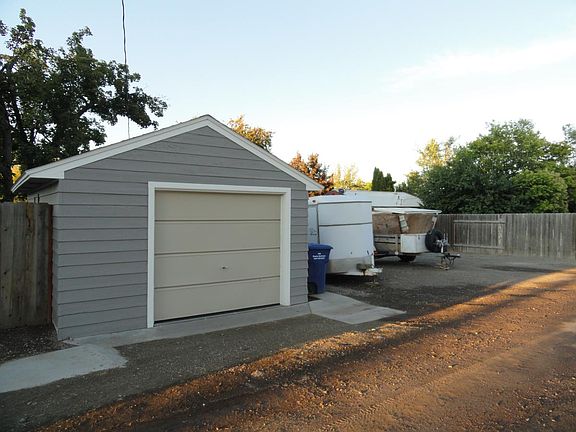 alley entrance to garage
