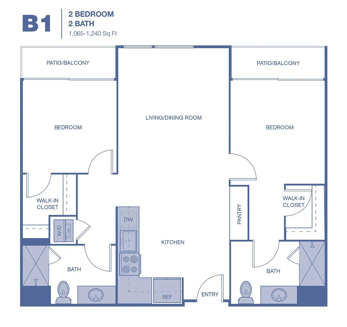 Floor plan B1