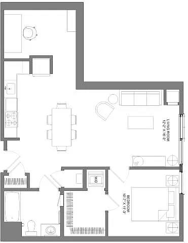 Floor plan A1N