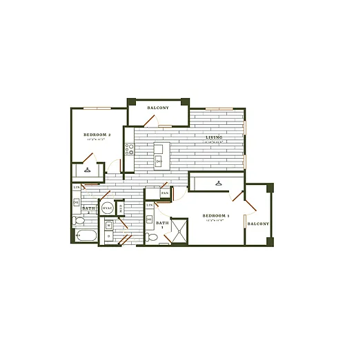 Floor plan Mydell