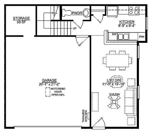 Floor plan 3 Bedroom 2 Bathroom