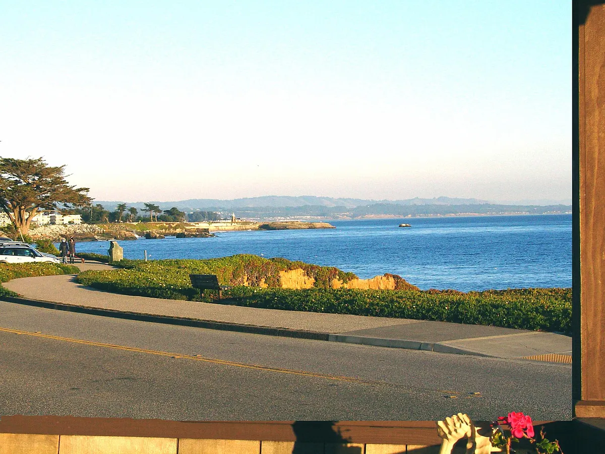 EAST Porch View - 1502 W Cliff Dr