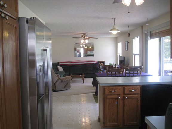 Open Kitchen, informal dinning and Family room 