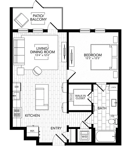 Floor plan A6