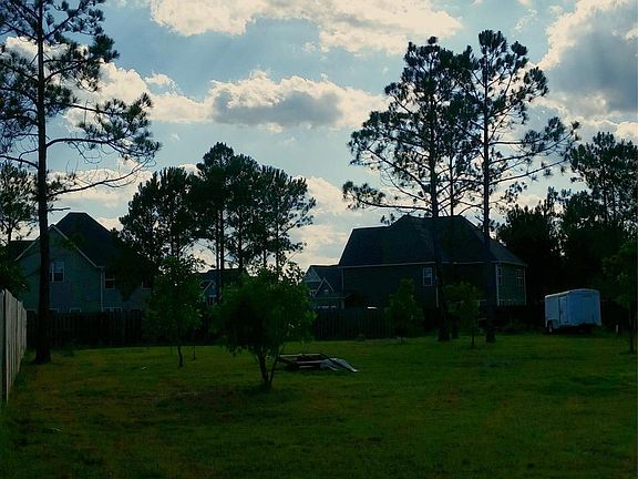 Large backyard!!! (with raised garden beds & fruiting trees.
