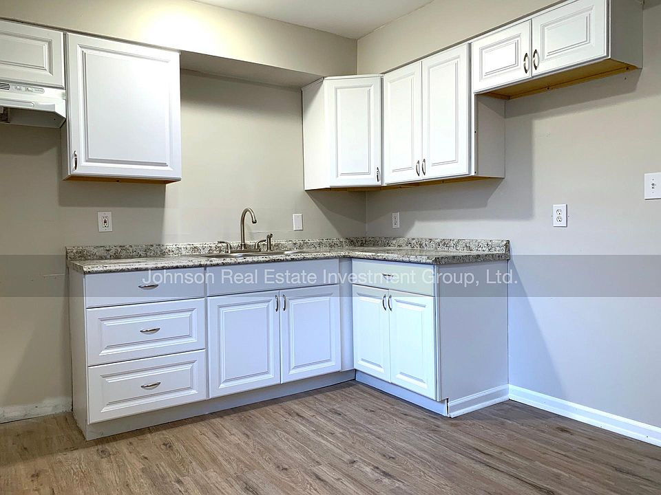 Brand new kitchen. New cabinets, countertops, fixtures and luxury vinyl plank flooring!