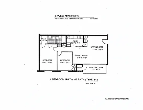 Floor plan Type D